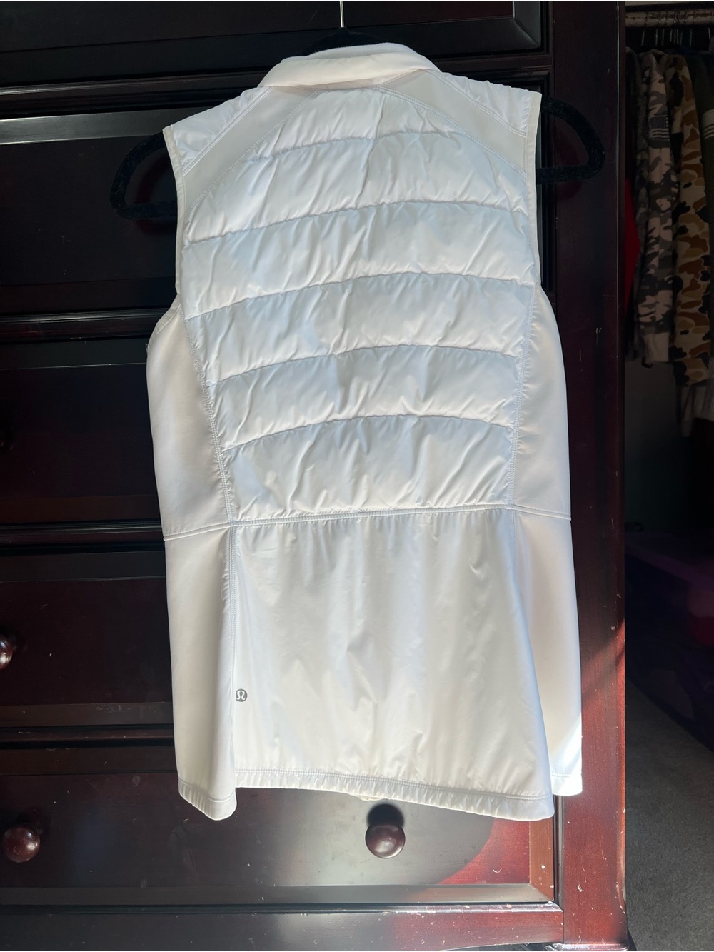 lululemon athletica White Quilted Zip-Front puffer Vest - Picture 2 of 7